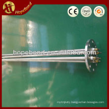 Immersion Electric Heating Tube For Oil & Acid Heating With Flange
 Electric Heating Tube For Oil & Acid Heating With Flange 